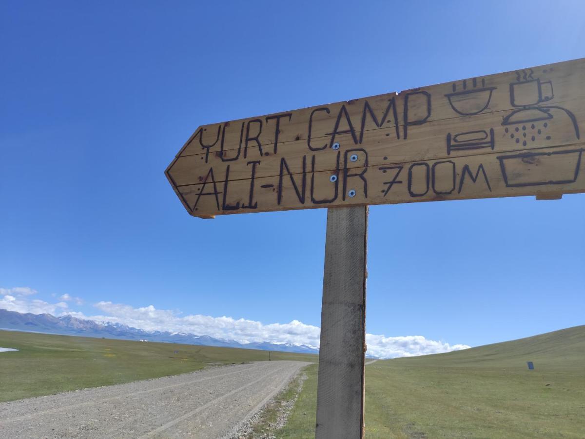 Yurt Camp Ali-Nur at Lake Song-Kol Naryn Exterior photo