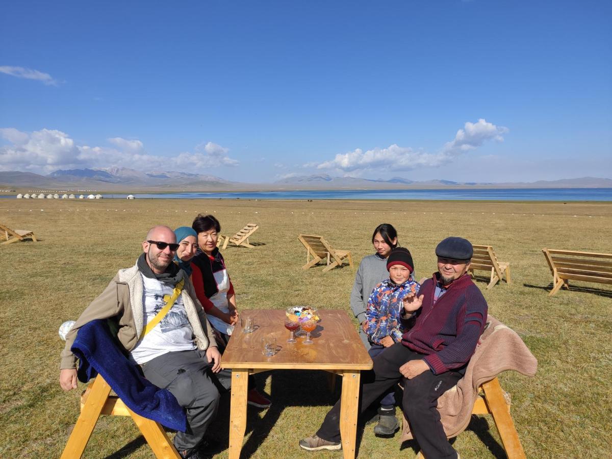 Yurt Camp Ali-Nur at Lake Song-Kol Naryn Exterior photo