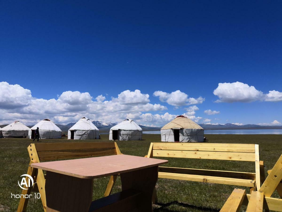 Yurt Camp Ali-Nur at Lake Song-Kol Naryn Exterior photo
